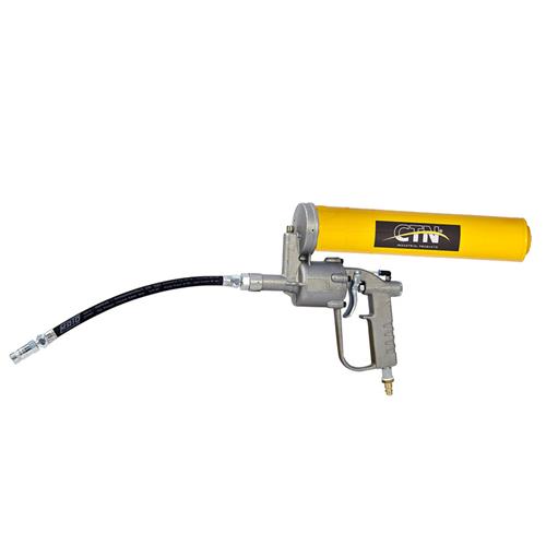 938 Deze pneumatische vetspuit is geschikt voor Lube-Shuttle schroefpatronen. Bruikbaar in elke werkplaats of servicebus waar een luchthaspel en compressor tot de standaardinrichting behoren. Eigenschappen: - Eenvoudig doorsmeren van vetnippels op machines en apparatuur. Het verwisselen van vetpatronen gaat zeer eenvoudig en schoon. Bekijk hier de demonstratie video van onze LubeShuttle vetspuiten.&quot;&quot;