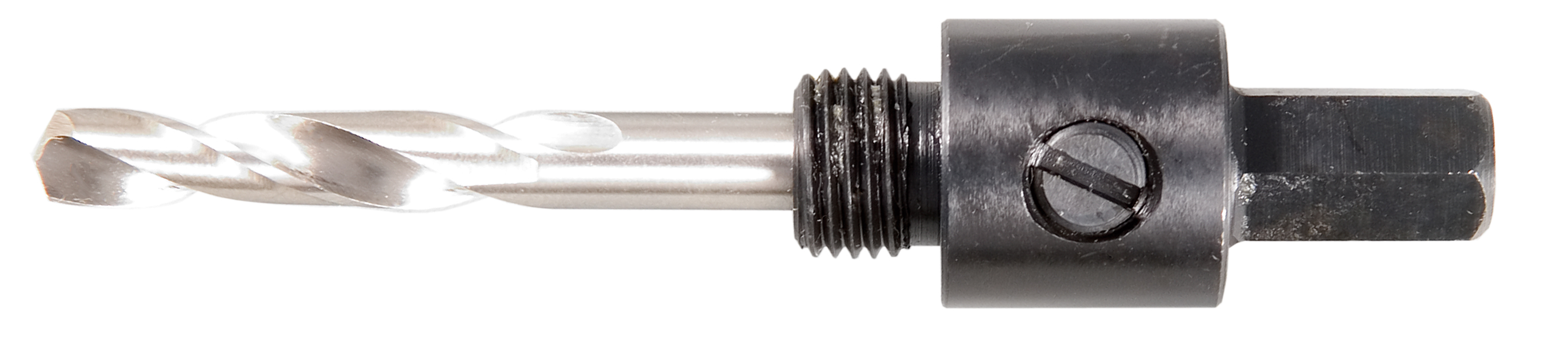 GZH105519 Zeskant snelwisselhouder t.b.v. TCT gatzagen van 14 t/m 30 mm. Schacht opname 9.5 mm