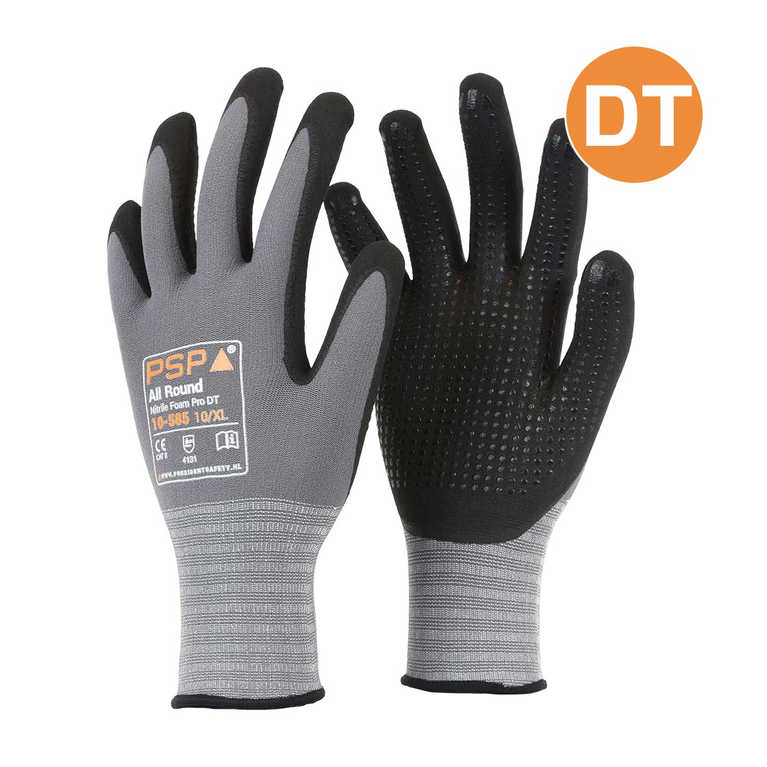 11469509 De OXXA 14-695 Nitri-Tech is een handschoen met een 15G nylon liner bedekt met een ademende nitril foam coating met antislip noppen op de palm voor extra grip. Op de rug en vingers is de handschoen opengewerkt, wat zorgt voor goede ventilatie en daardoor een uitstekend draagcomfort. De open nitril coating zorgt voor een goede grip op droge, natte en olie-achtige ondergronden. OXXA 14-695 Nitri-Tech is getest en gecertificeerd conform de Europese richtlijn 89/686/EEC en de EN-normen EN420 / EN388.
