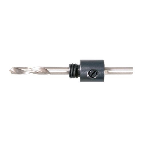 MGZ105514 Gatzaag houder Bi-metaal rond 6 mm (14-30) Gatzaag houder type LA1 met schacht van 6 mm. Geschikt voor Bi-metalen gatzagen met diameter 14 tot 30.
