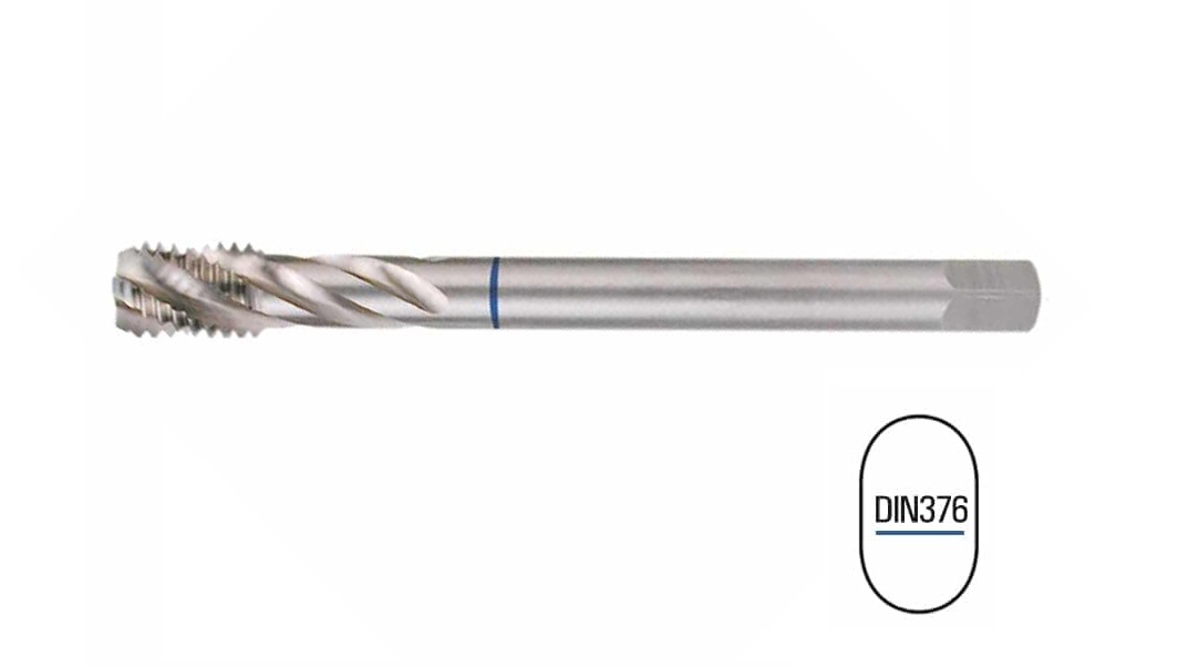 MTN233120 Machinetap HSS, M12, geslepen in norm DIN376, voor het draadtappen van blinde gaten in diverse staalsoorten. Indien het tapgat dieper is dan de snijlengte van de tap dan wordt DIN376 toegepast. Voor de juiste uitvoering is het erg belangrijk te controleren volgens welke DIN-norm de tappen zijn uitgevoerd of de schachtafmeting correct is. Effectieve boorlengte 16 mm, voorboren 10.2 mm.
