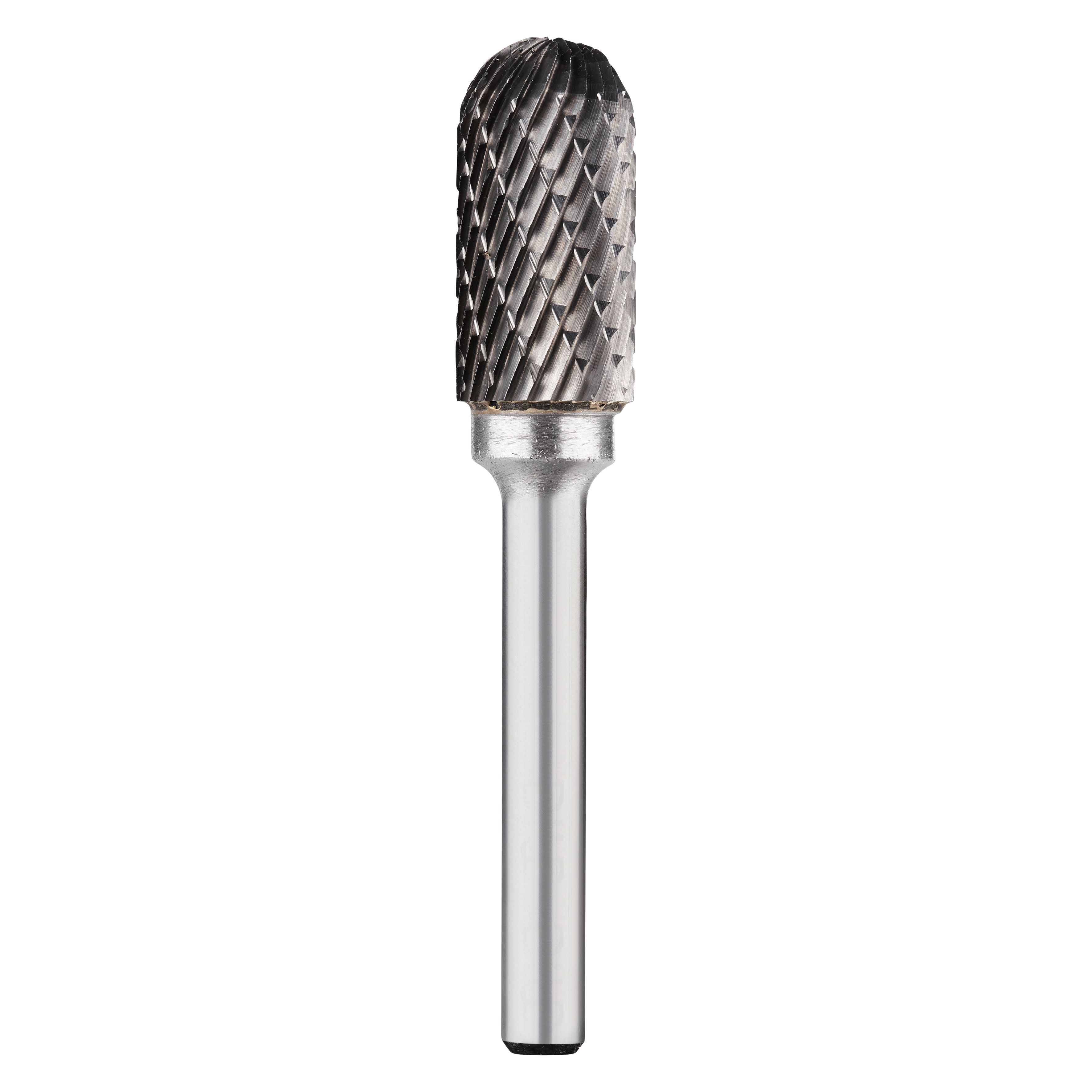 304386 Hardmetaalfrees 12.7 mm HF Alpha in Vorm C volgens (WRC): Cilindrisch met ronde kop. Vorm C heeft een lange standtijd en is geschikt voor gebruik op Staal, RVS en Gietijzer. De optimale op elkaar afgestemde snijgeometrie zorgt voor de beste resultaten. Hoge spoornauwkeurigheid. Z7-Kruisvertanding, wordt gebruikt bij een hoge materiaalverwijdering van staal, gietijzer en RVS.