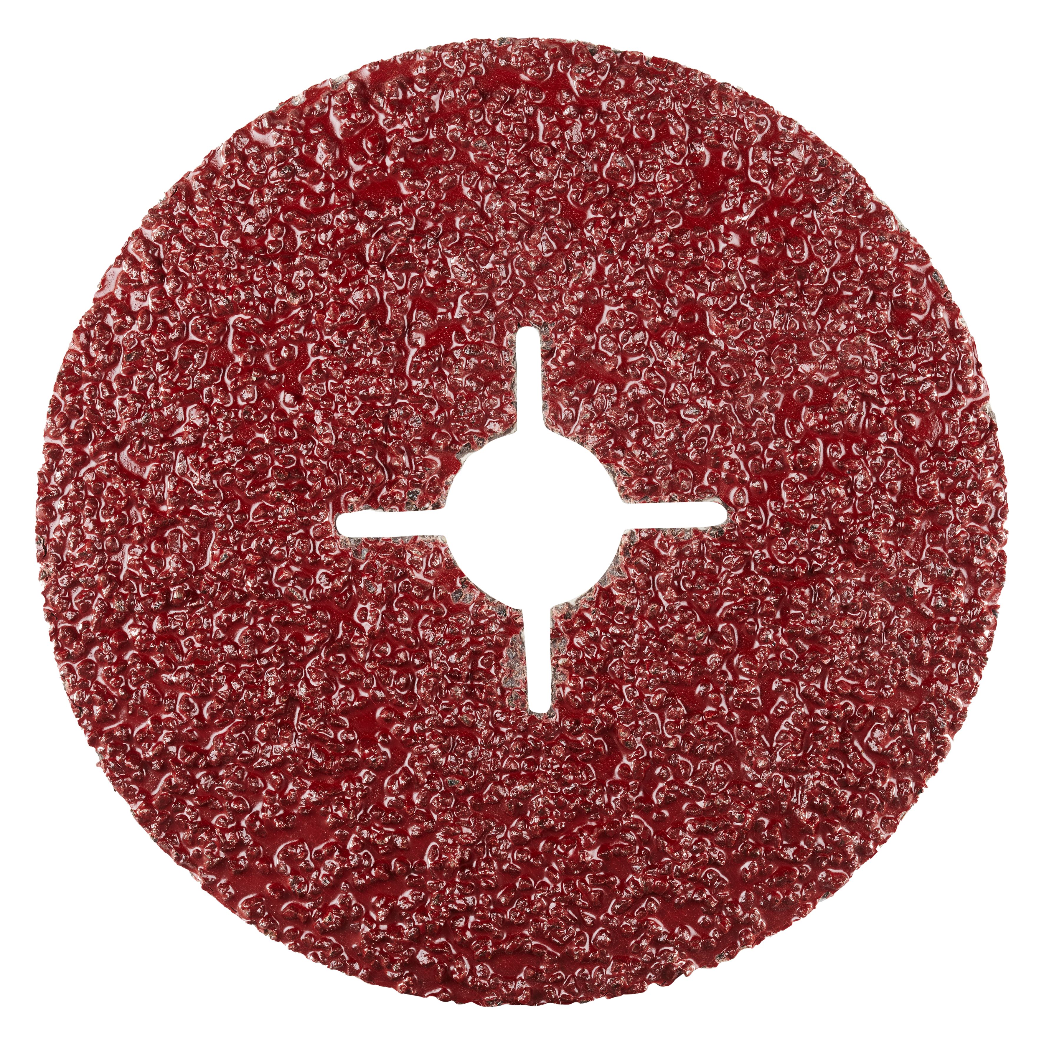 300057 KFS Fiberschijf geschikt voor Staal, een fiberschijf met aluminiumoxide. Deze korrel maakt een grote verwijderingsprestatie op staal mogelijk. De fiberschijf heeft een diameter van 125 mm, een asgat van 22.23 mm en een K16 korrelgrootte. Eigenschappen: - Goed verspanend vermogen - Lange levensduur - Geringe vonkenregen. Deze fiberschijven met aluminiumoxide zijn geschikt voor het gebruik op de haakse slijper. Geschikt voor de bewerking van staal. 25 fiberschijven per doos