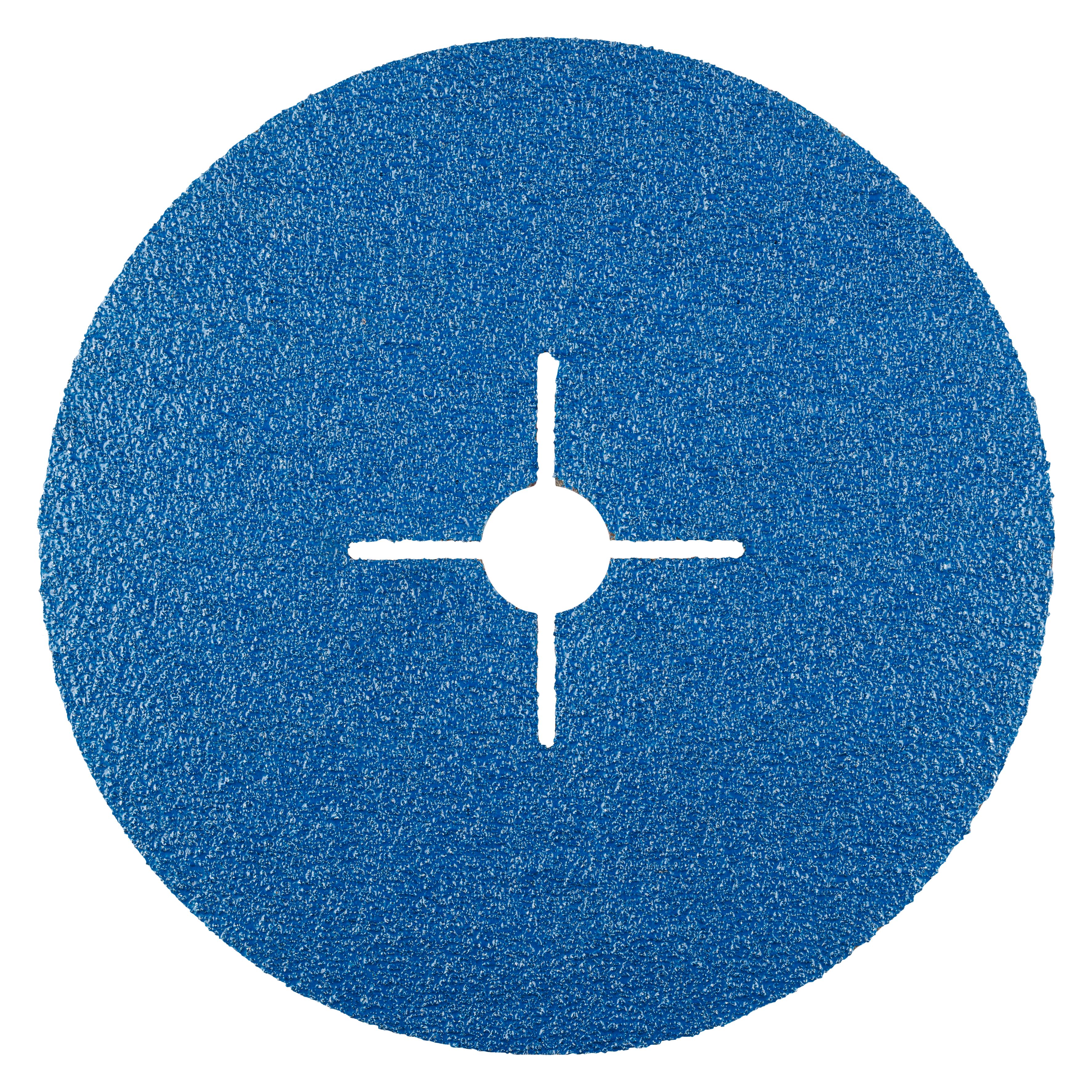 305534 &quot;KFZ Fiberschijf geschikt voor Staal en RVS, een fiberschijf met zirkonium. Deze korrel maakt een zeer goede verspaning op staal en roestvast staal mogelijk. De fiberschijf heeft een diameter van 180 mm, een asgat van 22.23 mm en een K40 korrelgrootte. Eigenschappen: - Zeer groot verspanend vermogen - Lange levensduur. Deze fiberschijven zijn geschikt voor het gebruik op de haakse slijper. Geschikt voor de bewerking van staal en RVS. 25 fiberschijven per doos

&quot;