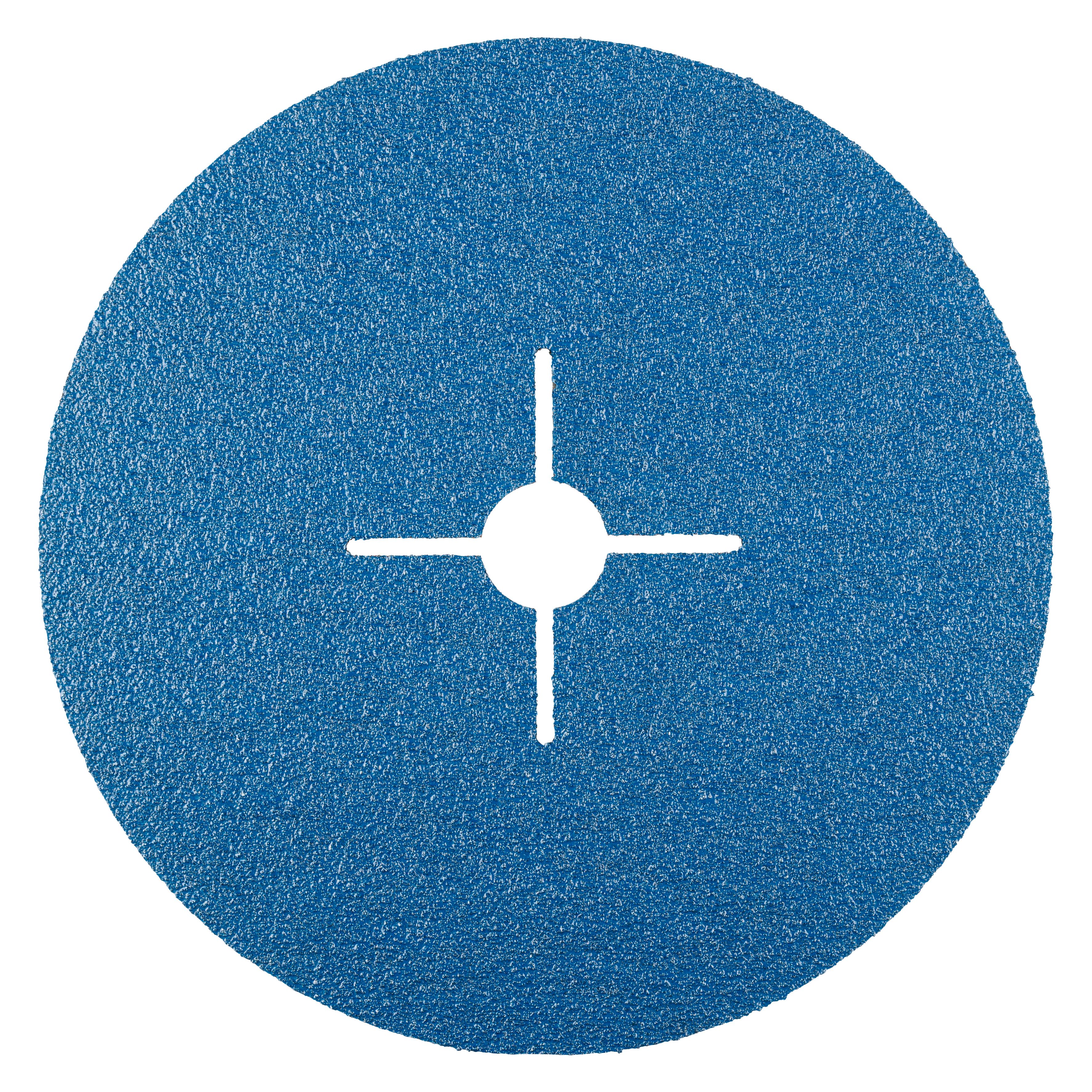 305535 &quot;KFZ Fiberschijf geschikt voor Staal en RVS, een fiberschijf met zirkonium. Deze korrel maakt een zeer goede verspaning op staal en roestvast staal mogelijk. De fiberschijf heeft een diameter van 180 mm, een asgat van 22.23 mm en een K60 korrelgrootte. Eigenschappen: - Zeer groot verspanend vermogen - Lange levensduur. Deze fiberschijven zijn geschikt voor het gebruik op de haakse slijper. Geschikt voor de bewerking van staal en RVS. 25 fiberschijven per doos

&quot;