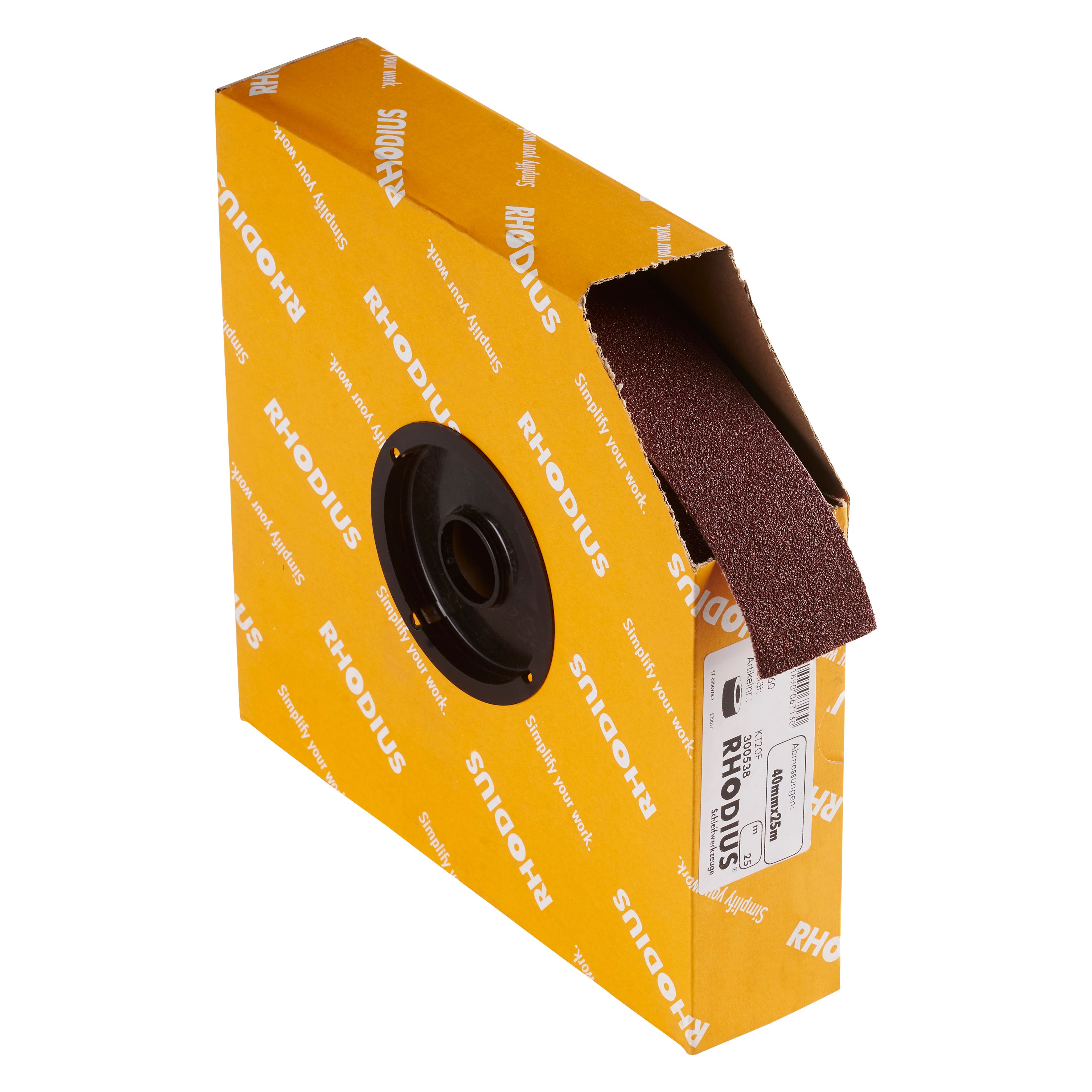 300538 &quot;SPBR rollen linnen, een spaarrol met kunststof kern om eenvoudig af te rollen. De spaarrol linnen heeft een breedte van 40 mm, een lengte van 25 meter en een K60 korrelgrootte. Eigenschappen: - Dicht bestrooid aluminiumoxide voor hoge verspaning - Flexibel katoenweefsel voor een optimale aanpassing aan het werkstuk - Gewoon met de hand naar wens op lengte maken. Deze rollen linnen zijn geschikt voor handmatig gebruik. Geschikt voor de bewerking van staal, RVS en hout. 1 rol linnen per doos

&quot;