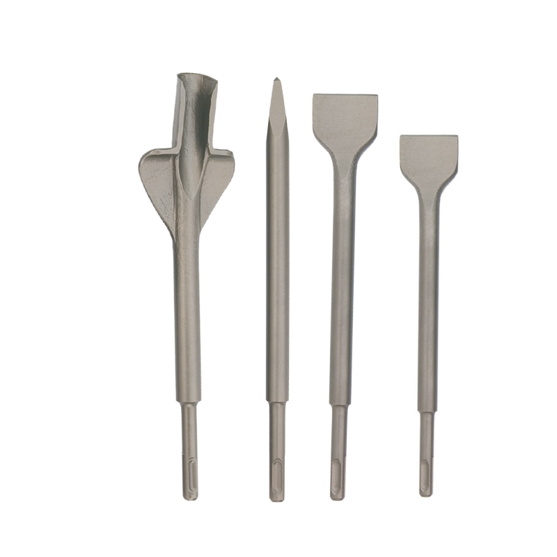 BTLP2002 Beitel SDS Plus Premium, een platte beitel met een afmeting van 250 mm x 20 mm, van gehard staal met een SDS- plus aansluiting. Voor het hakken en breken van steen en beton