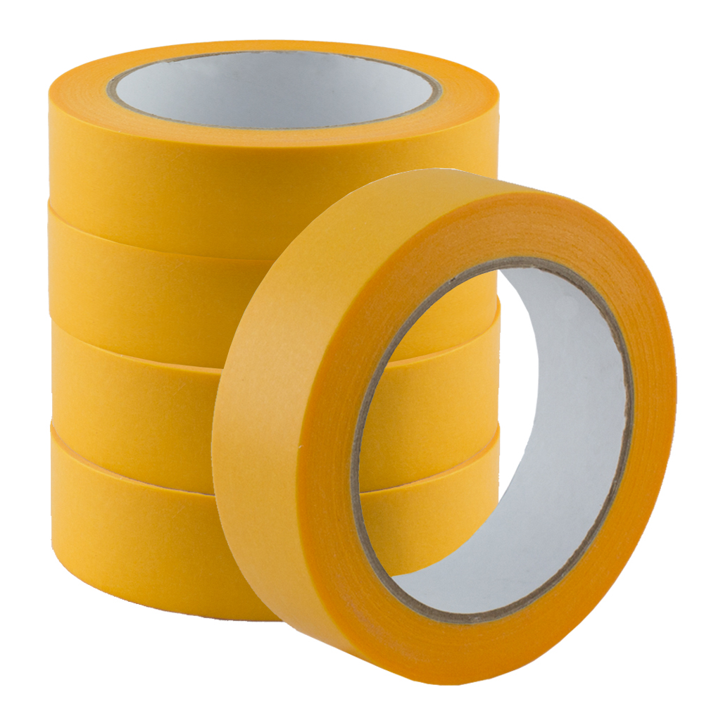 T425 CTN Masking Gold Tape is een hoge kwaliteit masking tape gemaakt van speciaal Japans rijstpapier. De tape is uiterst geschikt voor het maken van strakke afscheiding tussen het te verven onderdeel en hetgeen wat &quot;schoon&quot; moet blijven. Bovendien is de tape UV bestendig en daardoor uitermate geschikt voor buitengebruik. Eigenschappen: - Geschikt voor het verkrijgen van scherpe lijnen / afscheidingen - Kan tot 6 maanden na inzet schoon verwijderd worden - Uitstekend bestand tegen UV straling en daardoor geschikt voor buitengebruik. CTN Masking Gold Tape is een speciale masking tape van rijstpapier die bestand is tot 100 graden. Daarnaast is deze masking tape UV bestendig, waardoor hij geschikt is voor zowel binnen als buitengebruik. Kleefkracht: 5 N/25 mm. Treksterkte: 75 N/25 mm.